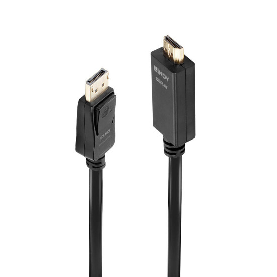1m DisplayPort to HDMI 10.2G Cable 1m DisplayPort to HDMI 10.2G Cable