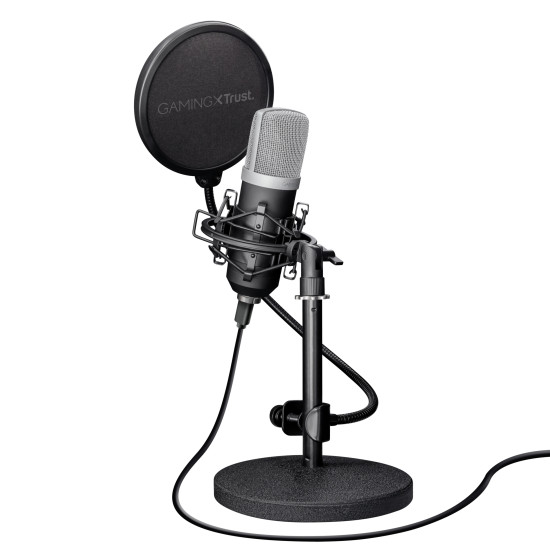 Trust 21753 microphone Black Studio microphone Trust 21753 microphone Black Studio microphone