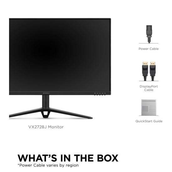 Viewsonic VX Series VX2728J computer monitor 68.6 cm (27") 1920 x 1080 pixels Full HD LED Black