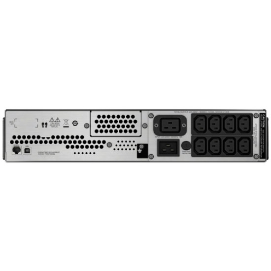 APC Smart-UPS C, Line Interactive, 3kVA, Rackmount 2U, 230V, 8x IEC C13+1x IEC C19 outlets, USB and Serial communication, AVR, Graphic LCD APC Smart-UPS C, Line Interactive, 3kVA, Rackmount 2U, 230V, 8x IEC C13+1x IEC C19 outlets, USB and Serial communication, AVR, Graphic LCD