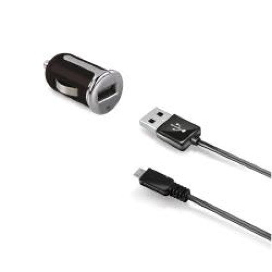 Celly CCUSBMICRO mobile device charger Smartphone, Tablet Black, Silver Cigar lighter Auto Celly CCUSBMICRO mobile device charger Smartphone, Tablet Black, Silver Cigar lighter Auto