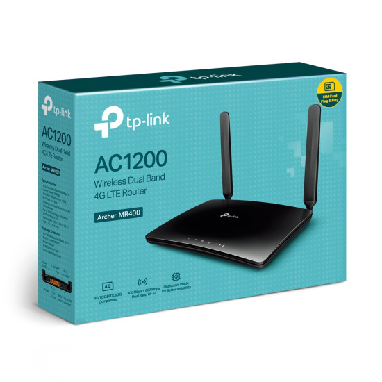 AC1200 Wireless Dual Band 4G LTE Router AC1200 Wireless Dual Band 4G LTE Router
