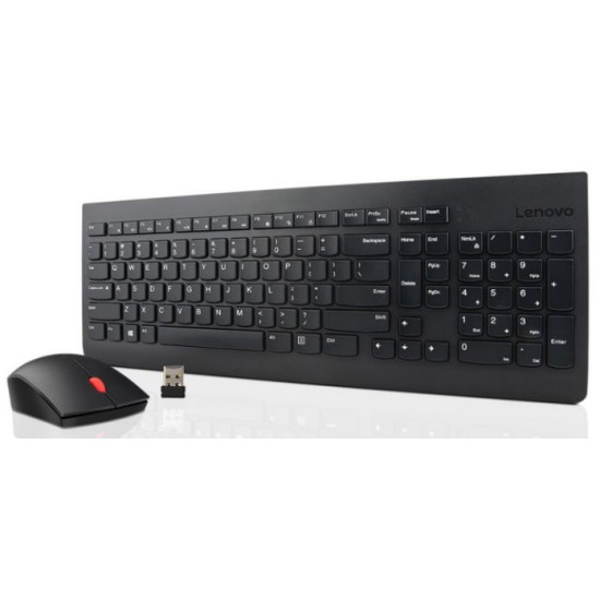 LENOVO ESSENTIAL WIRELESS KEYBOARD & MOUSE U.S. ENGLISH WITH EURO SYMBOL LENOVO ESSENTIAL WIRELESS KEYBOARD & MOUSE U.S. ENGLISH WITH EURO SYMBOL
