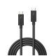 Lindy 2m Thunderbolt 3 Cable, Passive Lindy 2m Thunderbolt 3 Cable, Passive