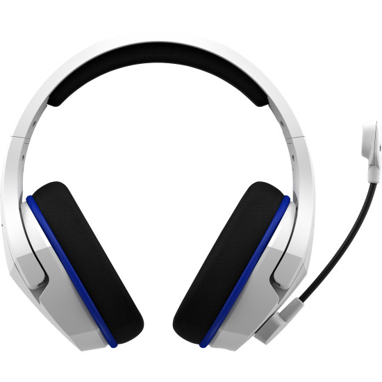 HyperX Cloud Stinger Core - Wireless Gaming Headset (White-Blue) - PS5-PS4 HyperX Cloud Stinger Core - Wireless Gaming Headset (White-Blue) - PS5-PS4