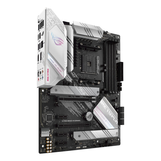 Mainboard|ASUS|AMD B550|SAM4|ATX|3xPCI-Express 3.0 1x|1xPCI-Express 3.0 4x|1xPCI-Express 4.0 16x|2xM.2|Memory DDR4|Memory slots 4|1xHDMI|1xDisplayPort|2xAudio-In|3xAudio-Out|2xUSB 2.0|1xUSB type C|5xUSB 3.2|1xOptical S/PDIF|1xRJ45|ROGSTRIXB550-AGAMING Mainboard|ASUS|AMD B550|SAM4|ATX|3xPCI-Express 3.0 1x|1xPCI-Express 3.0 4x|1xPCI-Express 4.0 16x|2xM.2|Memory DDR4|Memory slots 4|1xHDMI|1xDisplayPort|2xAudio-In|3xAudio-Out|2xUSB 2.0|1xUSB type C|5xUSB 3.2|1xOptical S/PDIF|1xRJ45|ROGSTRIXB550-AGAMING