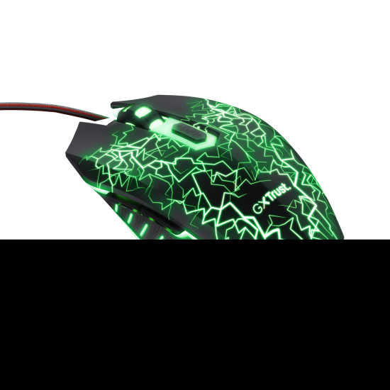 Trust 24752 mouse Gaming Ambidextrous USB Type-A 4000 DPI Trust 24752 mouse Gaming Ambidextrous USB Type-A 4000 DPI