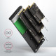 Axagon EEM2-SBC externes Gehäuse für M.2 SSDs USB-C 3.2 Gen 2 - schwarz SSD enclosure Black Axagon EEM2-SBC externes Gehäuse für M.2 SSDs USB-C 3.2 Gen 2 - schwarz SSD enclosure Black