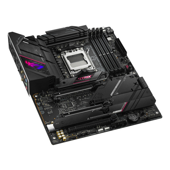 Mainboard|ASUS|AMD B650|SAM5|ATX|Memory DDR5|Memory slots 4|1xPCI-Express 4.0 16x|2xPCI-Express 5.0 16x|4xM.2|1xHDMI|1xDisplayPort|4xUSB 2.0|6xUSB 3.2|2xUSB-C|1xOptical S/PDIF|1xRJ45|5xAudio port|STRIXB650E-EGAMINGWIFI Mainboard|ASUS|AMD B650|SAM5|ATX|Memory DDR5|Memory slots 4|1xPCI-Express 4.0 16x|2xPCI-Express 5.0 16x|4xM.2|1xHDMI|1xDisplayPort|4xUSB 2.0|6xUSB 3.2|2xUSB-C|1xOptical S/PDIF|1xRJ45|5xAudio port|STRIXB650E-EGAMINGWIFI