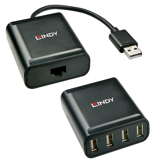 60m 4 Port USB 2.0 Cat.6 Extender 60m 4 Port USB 2.0 Cat.6 Extender