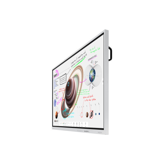 Samsung WM85B interactive whiteboard 2.16 m (85") 3840 x 2160 pixels Touchscreen Grey, White