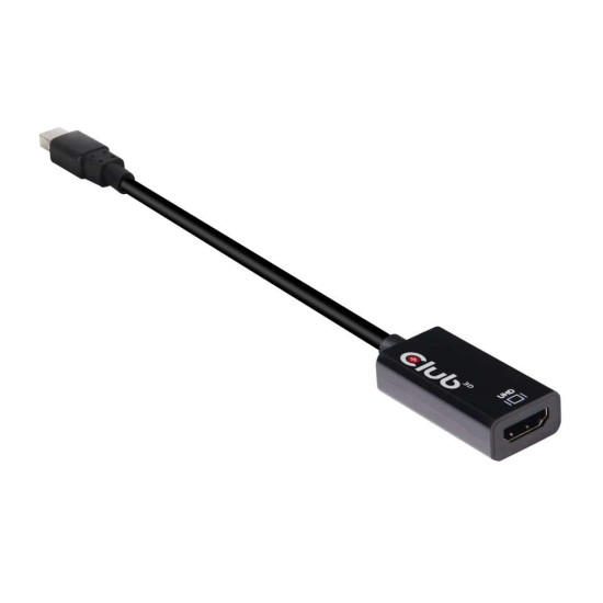 CLUB3D Mini DisplayPort 1.4 to HDMI 2.0b HDR Active Adapter CLUB3D Mini DisplayPort 1.4 to HDMI 2.0b HDR Active Adapter