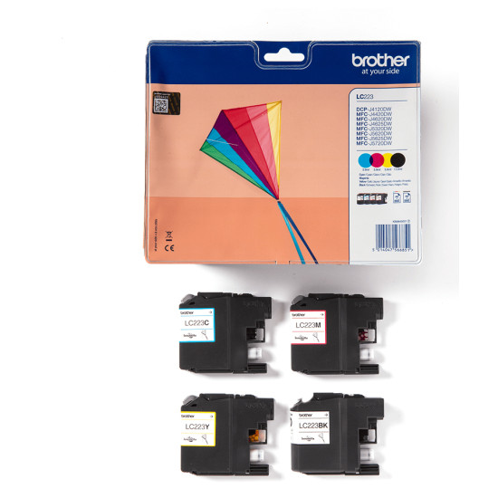 Genuine LC223VALBP Ink Cartridge Multipack Genuine LC223VALBP Ink Cartridge Multipack