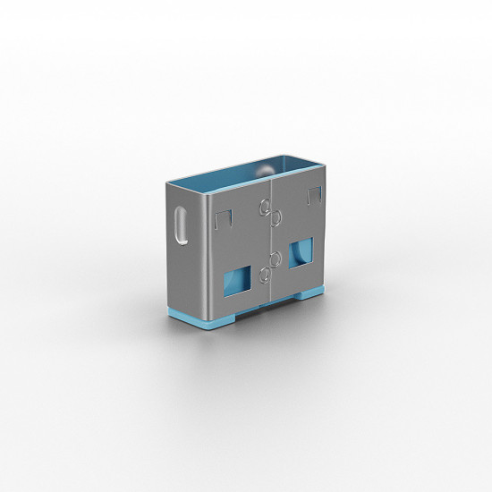 USB Port Blocker (without key) - Pack of 10, Colour Code: Blue USB Port Blocker (without key) - Pack of 10, Colour Code: Blue