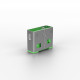 USB Port Blocker (without key) - Pack of 10, Colour Code: Green USB Port Blocker (without key) - Pack of 10, Colour Code: Green