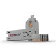 USB Port Blocker - Pack of 4 Colour Code: Orange USB Port Blocker - Pack of 4 Colour Code: Orange