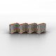 USB Port Blocker (without key) - Pack of 10, Colour Code: Orange USB Port Blocker (without key) - Pack of 10, Colour Code: Orange