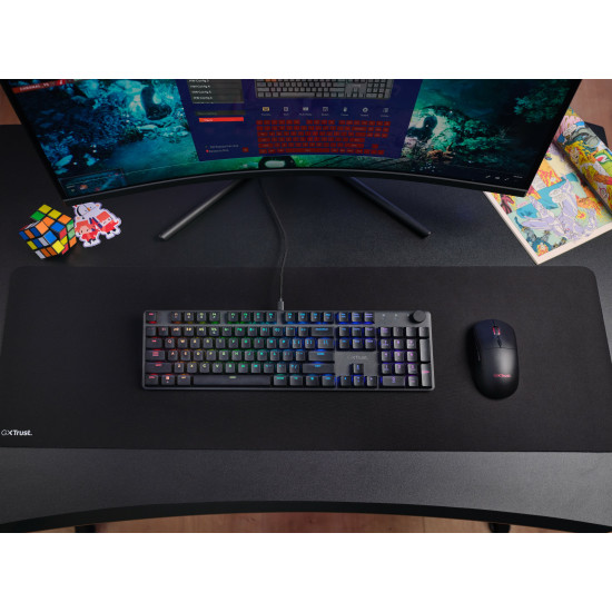 Trust GXT 866 TORIX keyboard Gaming USB QWERTY US International Black Trust GXT 866 TORIX keyboard Gaming USB QWERTY US International Black