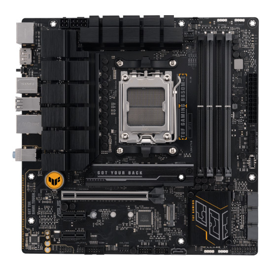 Mainboard|ASUS|AMD B650|SAM5|Micro-ATX|Memory DDR5|Memory slots 4|2xPCI-Express 4.0 1x|1xPCI-Express 4.0 16x|2xM.2|1xHDMI|2xDisplayPort|4xUSB 2.0|2xUSB 3.2|2xUSB-C|1xRJ45|3xAudio port|TUFGAMINGB650M-E Mainboard|ASUS|AMD B650|SAM5|Micro-ATX|Memory DDR5|Memory slots 4|2xPCI-Express 4.0 1x|1xPCI-Express 4.0 16x|2xM.2|1xHDMI|2xDisplayPort|4xUSB 2.0|2xUSB 3.2|2xUSB-C|1xRJ45|3xAudio port|TUFGAMINGB650M-E