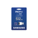 MEMORY MICRO SDXC PRO+ 512GB/W/ADAPT. MB-MD512SB/WW SAMSUNG MEMORY MICRO SDXC PRO+ 512GB/W/ADAPT. MB-MD512SB/WW SAMSUNG