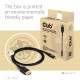 CLUB3D USB Type C Cable to DP 2.1 Bi-Directional VESA DP80 Certified Cable M/M 1m/3.28ft CLUB3D USB Type C Cable to DP 2.1 Bi-Directional VESA DP80 Certified Cable M/M 1m/3.28ft