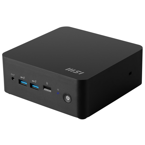 MSI Cubi NUC 1M-002EU Intel Core 5 120U 8 GB DDR5-SDRAM 512 GB SSD Windows 11 Pro Mini PC Black MSI Cubi NUC 1M-002EU Intel Core 5 120U 8 GB DDR5-SDRAM 512 GB SSD Windows 11 Pro Mini PC Black
