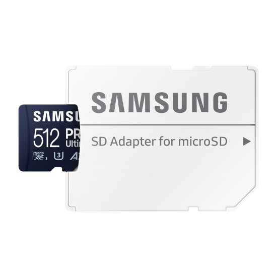 MEMORY MICRO SDXC 512GB/W/ADAPT. MB-MY512SA/WW SAMSUNG MEMORY MICRO SDXC 512GB/W/ADAPT. MB-MY512SA/WW SAMSUNG