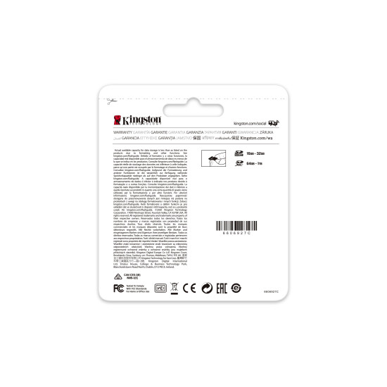 Kingston | microSD | Canvas Go! Plus | 256 GB | MicroSD | Flash memory class 10 | SD Adapter