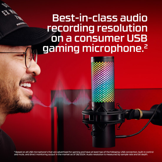 HyperX QuadCast 2 S - USB Microphone (Black) HyperX QuadCast 2 S - USB Microphone (Black)