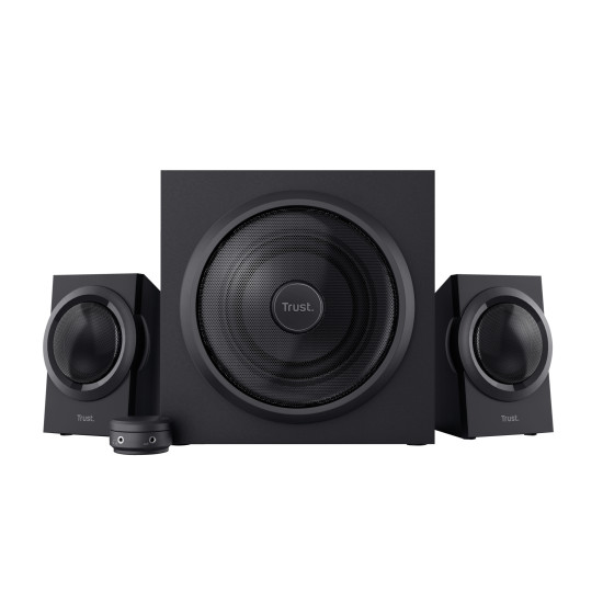 Trust Yuri speaker set 60 W Universal Black 2.1 channels 1-way 15 W Trust Yuri speaker set 60 W Universal Black 2.1 channels 1-way 15 W