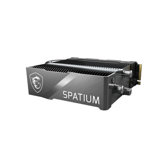 MSI SPATIUM M580 PCIe 5.0 NVMe M.2 FROZR 2TB internal solid state drive PCI Express 5.0 3D NAND MSI SPATIUM M580 PCIe 5.0 NVMe M.2 FROZR 2TB internal solid state drive PCI Express 5.0 3D NAND