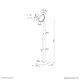 Neomounts FL15-625WH1 Tablet floor stand 7.9-11" - lockable - universal Neomounts FL15-625WH1 Tablet floor stand 7.9-11" - lockable - universal