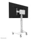 NEOMOUNTS BY NEWSTAR SELECT MOBILE DISPLAY FLOOR STAND (32-75") 10 CM. WHEELS WHITE NEOMOUNTS BY NEWSTAR SELECT MOBILE DISPLAY FLOOR STAND (32-75") 10 CM. WHEELS WHITE