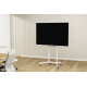 NEWSTAR MOBILE FLAT SCREEN FLOOR STAND (HEIGHT: 160 CM) 37-70" WHITE