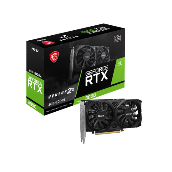 GeForce RTX 3050 VENTUS 2X E 6G OC