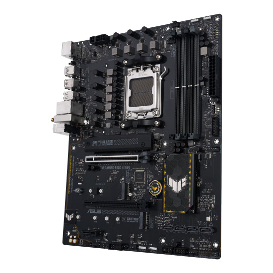 Mainboard|ASUS|AMD B650|SAM5|ATX|Memory DDR5|Memory slots 4|1xPCI-Express 3.0 1x|2xPCI-Express 3.0 16x|1xPCI-Express 4.0 16x|3xM.2|1xHDMI|1xDisplayPort|3xUSB 2.0|4xUSB 3.2|1xUSB-C|1xRJ45|5xAudio port|TUFGAMINGB650-EWIFI Mainboard|ASUS|AMD B650|SAM5|ATX|Memory DDR5|Memory slots 4|1xPCI-Express 3.0 1x|2xPCI-Express 3.0 16x|1xPCI-Express 4.0 16x|3xM.2|1xHDMI|1xDisplayPort|3xUSB 2.0|4xUSB 3.2|1xUSB-C|1xRJ45|5xAudio port|TUFGAMINGB650-EWIFI