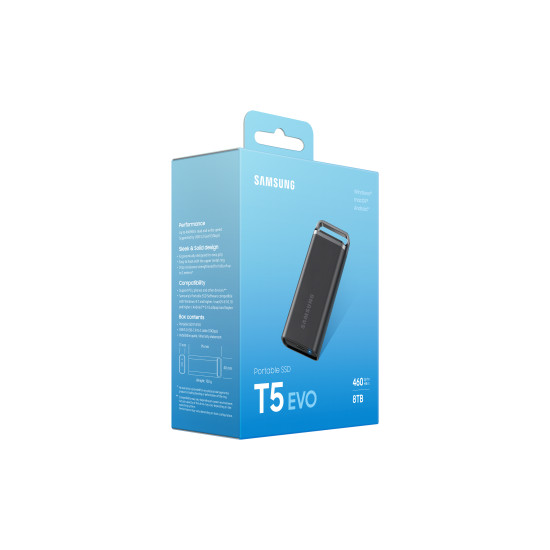 Samsung MU-PH8T0S 8 TB 3.2 Gen 1 (3.1 Gen 1) Black Samsung MU-PH8T0S 8 TB 3.2 Gen 1 (3.1 Gen 1) Black