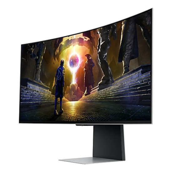 Samsung LS34DG850SUXDU computer monitor 86.4 cm (34") 3440 x 1440 pixels OLED Silver Samsung LS34DG850SUXDU computer monitor 86.4 cm (34") 3440 x 1440 pixels OLED Silver