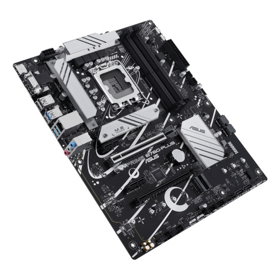 Mainboard|ASUS|Intel B760 Express|LGA1700|ATX|Memory DDR5|Memory slots 4|2xPCI-Express 3.0 1x|1xPCI-Express 4.0 16x|1xPCI-Express 5.0 16x|3xM.2|1x15pin D-sub|1xHDMI|1xDisplayPort|2xUSB 2.0|3xUSB 3.2|1xUSB-C|1xRJ45|3xAudio port|PRIMEB760-PLUS Mainboard|ASUS|Intel B760 Express|LGA1700|ATX|Memory DDR5|Memory slots 4|2xPCI-Express 3.0 1x|1xPCI-Express 4.0 16x|1xPCI-Express 5.0 16x|3xM.2|1x15pin D-sub|1xHDMI|1xDisplayPort|2xUSB 2.0|3xUSB 3.2|1xUSB-C|1xRJ45|3xAudio port|PRIMEB760-PLUS