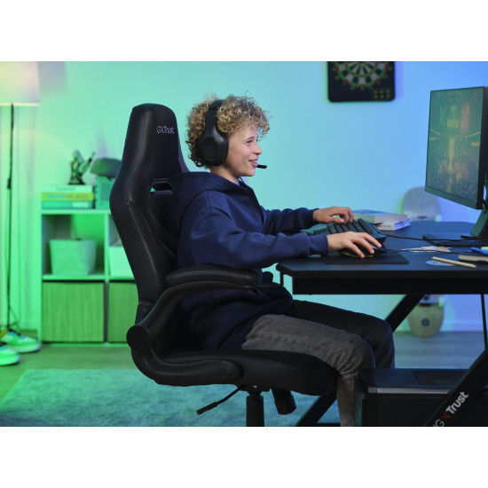 Trust GXT 703 RIYE Universal gaming chair Black Trust GXT 703 RIYE Universal gaming chair Black