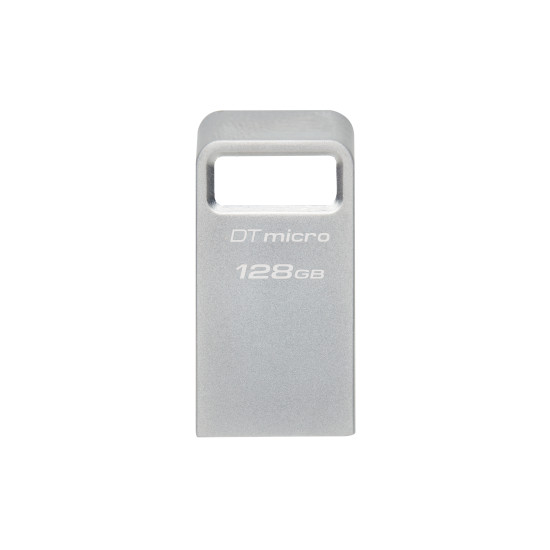 Kingston Technology DataTraveler 128GB Micro 200MB/s Metal USB 3.2 Gen 1 Kingston Technology DataTraveler 128GB Micro 200MB/s Metal USB 3.2 Gen 1