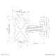 Neomounts WL40S-840BL12 TV mount wall 32-55" - full motion - fast installation Neomounts WL40S-840BL12 TV mount wall 32-55" - full motion - fast installation