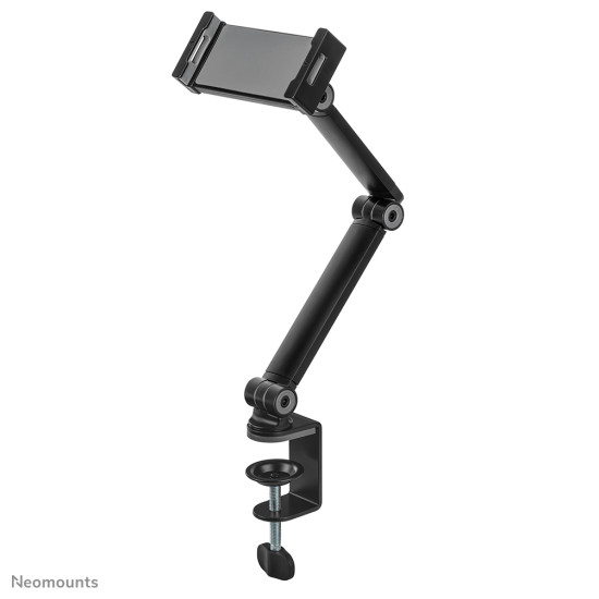 Neomounts DS15-545BL1 Tablet holder desk clamp 4.7-12.9" - universal - full motion Neomounts DS15-545BL1 Tablet holder desk clamp 4.7-12.9" - universal - full motion