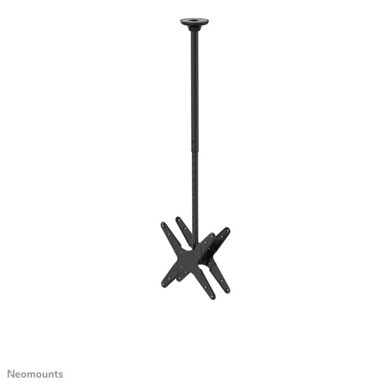 Neomounts FPMA-C340DBLACK Dual monitor/TV mount ceiling 32-75" - h 106-156 cm Neomounts FPMA-C340DBLACK Dual monitor/TV mount ceiling 32-75" - h 106-156 cm