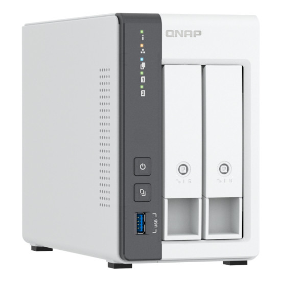 QNAP TS-216G NAS/storage server Tower Cortex-A Cortex-A55 4 GB HDD White QNAP TS-216G NAS/storage server Tower Cortex-A Cortex-A55 4 GB HDD White