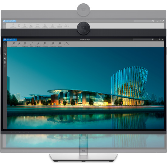 DELL UltraSharp U3224KBA LED display 80 cm (31.5") 6144 x 3456 pixels 6K Ultra HD LCD Black, Silver
