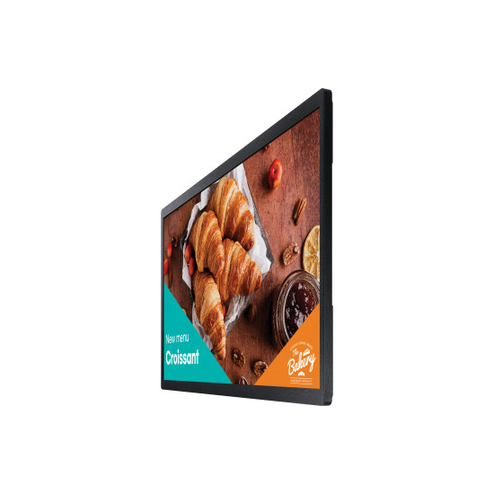 Samsung QB24C Digital signage flat panel 61 cm (24") LED Wi-Fi 250 cd/m² Full HD Black Built-in processor Tizen 16/7 Samsung QB24C Digital signage flat panel 61 cm (24") LED Wi-Fi 250 cd/m² Full HD Black Built-in processor Tizen 16/7