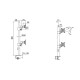 M VESA Deskmount Officeline Dual Vertical Black M VESA Deskmount Officeline Dual Vertical Black