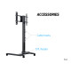 M Public Display Stand 180 HD Single Black M Public Display Stand 180 HD Single Black