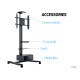 M Public Display Stand 180 HD Single Black M Public Display Stand 180 HD Single Black